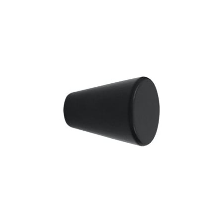 Deltana KC24U19 Cone Cabinet Knob Paint Black, 10PK KC24U19-XCP10